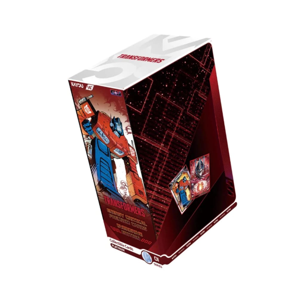 transformers booster box CCG Season 01 Pack English Simon Furman and an array of International Transformers TCG: War for Cybertron
