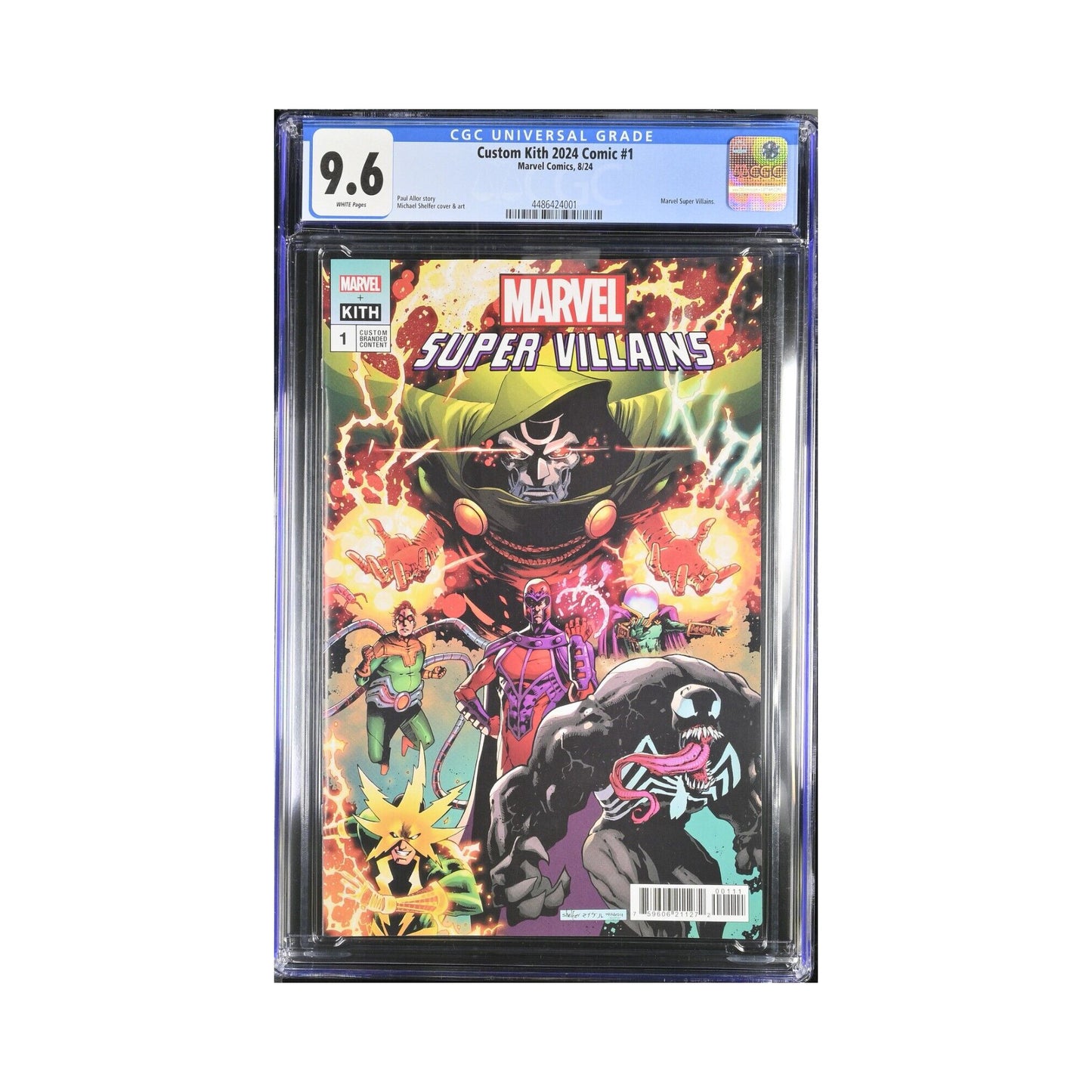 KITH x Marvel - CGC Graded Comic - Kith Super Villains - SDCC 2024 - 9.6 Grade