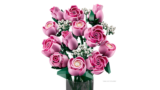 LEGO Bouquet of Pink Roses 10374 - The Botanical Collection (789 Pieces)