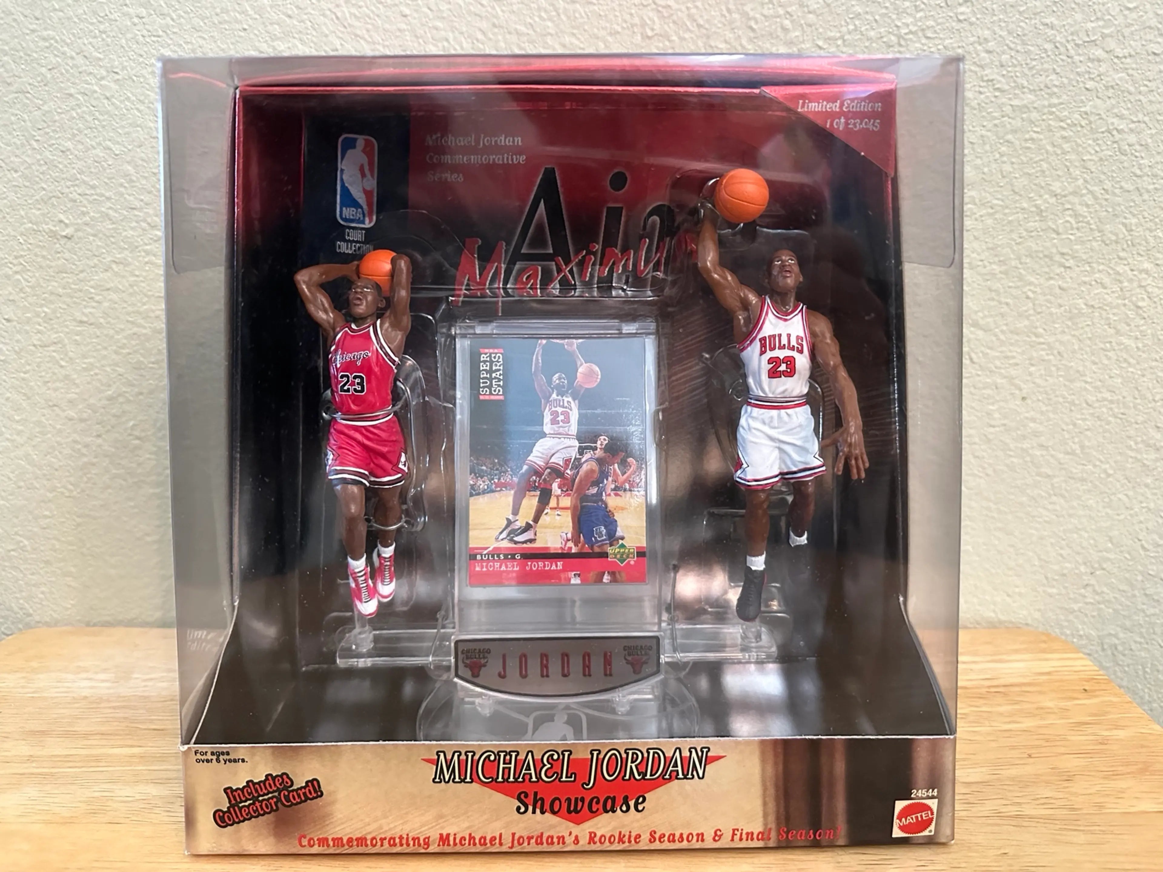 1999 Michael Jordan Showcase - Mattel - Rookie Year to Final Year