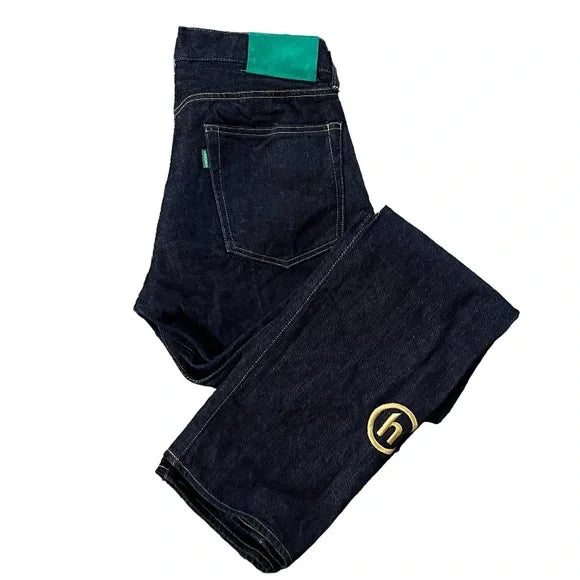 Hidden NY Embroidered Selvedge Denim Jeans - Made in Japan