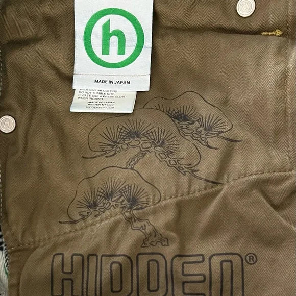 Hidden NY Embroidered Selvedge Denim Jeans - Made in Japan