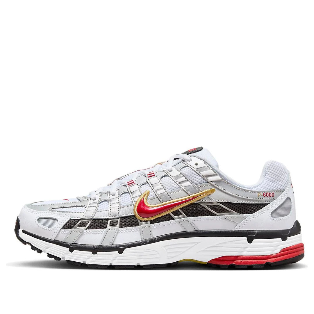 Nike P-6000 "Platinum Varsity Red" - CD6404-102