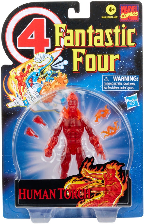 Marvel Legends Vintage Series - Human Torch - Fantastic Four