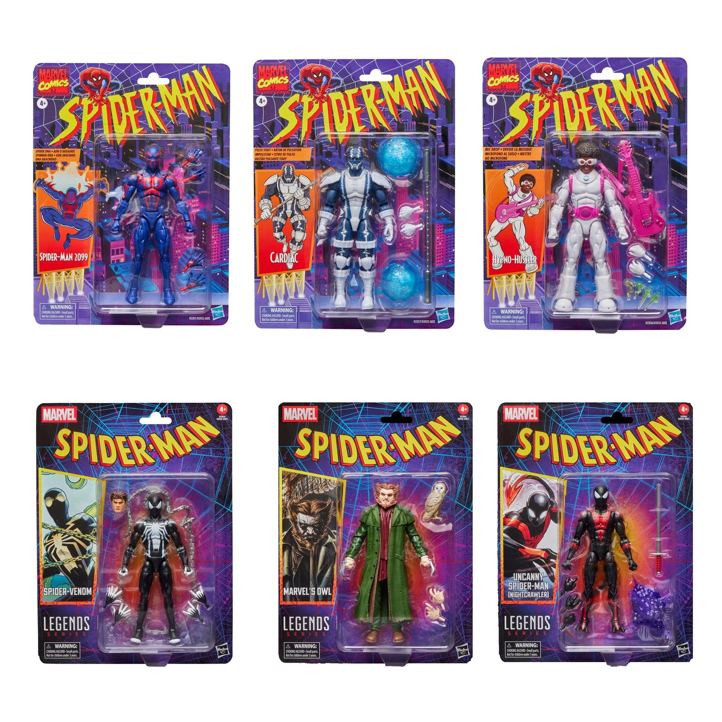 Marvel Legends Series - 2026 Wave 1 - Complete Set of 6-Inch Action Figure - Retro Cardback (PRE-ORDER FEBRUARY 2026)