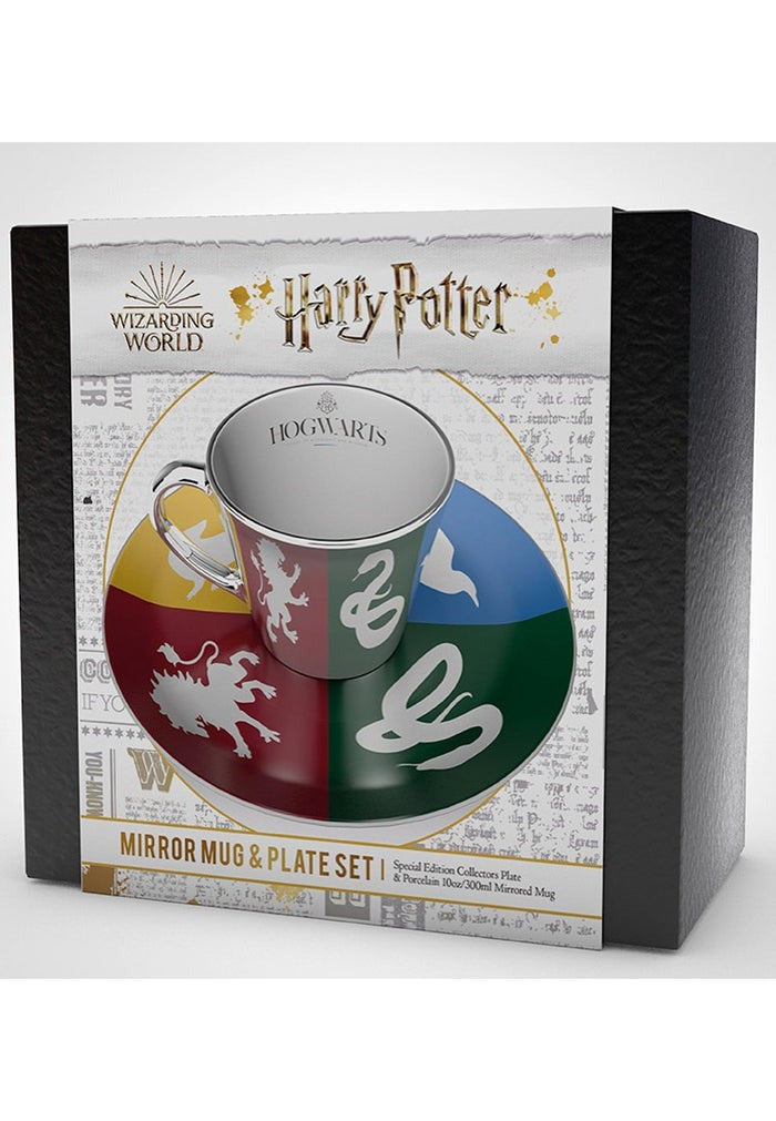 Harry Potter Sorted Collectors - Plate & Mirror Mug Set