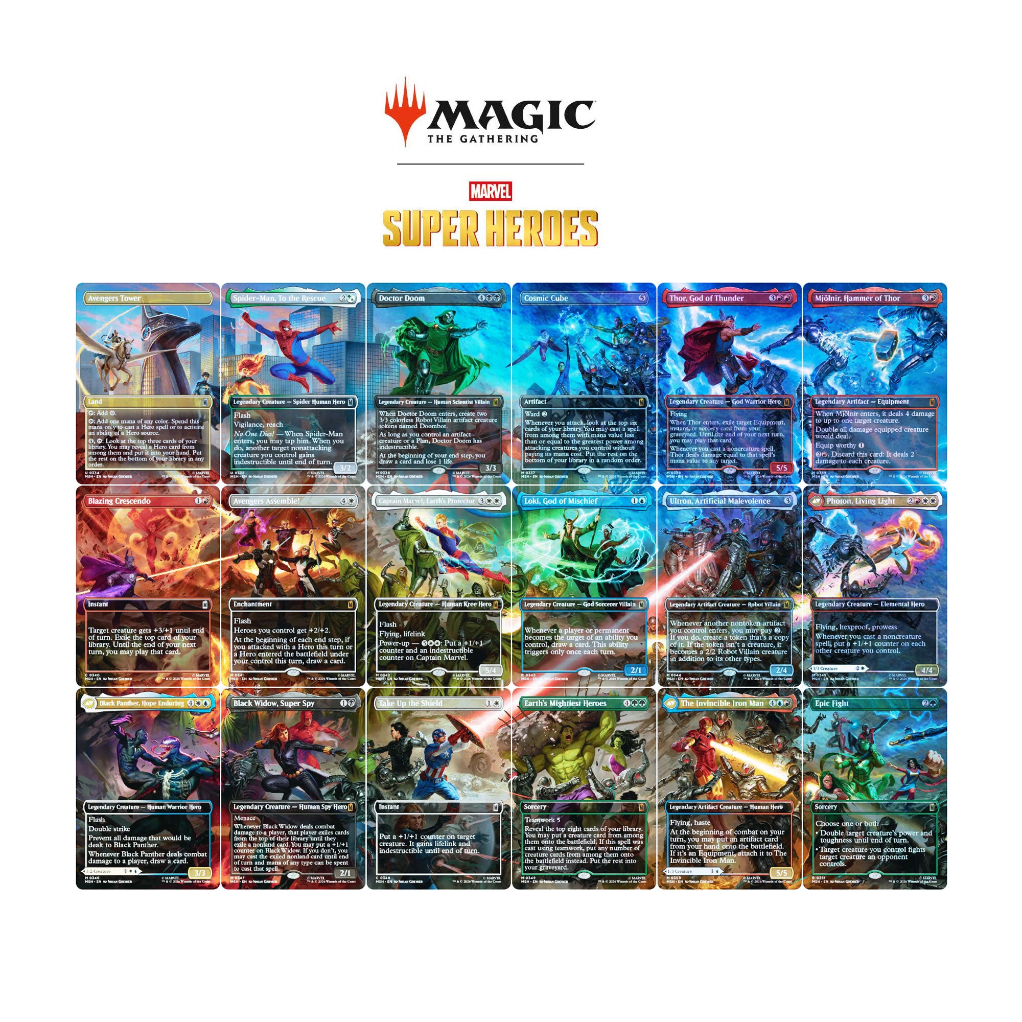 Magic The Gathering Marvel Super Heroes