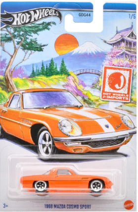 Hot Wheels Theme Automotive Assortment- J-imports Set of 5 (GDG44-987F)