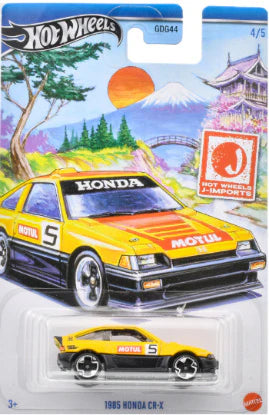 Hot Wheels Theme Automotive Assortment- J-imports Set of 5 (GDG44-987F)