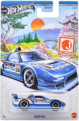 Hot Wheels Theme Automotive Assortment- J-imports Set of 5 (GDG44-987F)