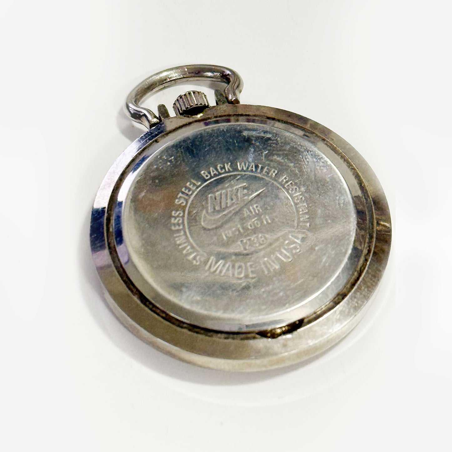 Nike Vintage -  NIKE AIR Just Do It  - Made in USA Pocket Watch - Confirmed Working