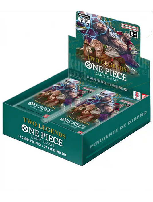 One Piece English - Two Legends Booster Box - OP-08 Card Game