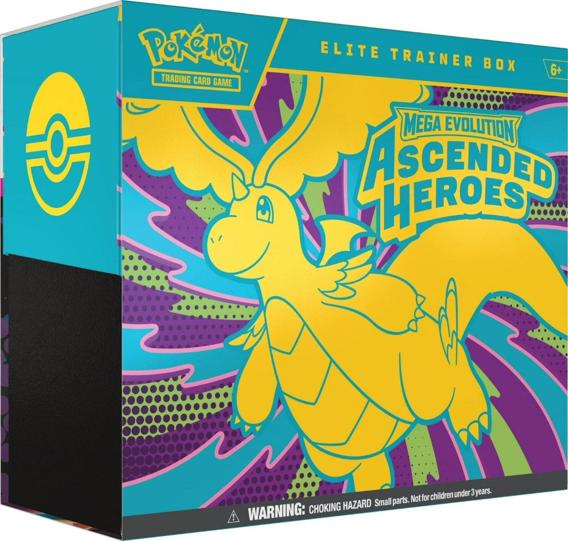 Pokémon - Mega Evolution Ascended Heroes - Elite Trainer Box (PRE-ORDER MARCH 20)