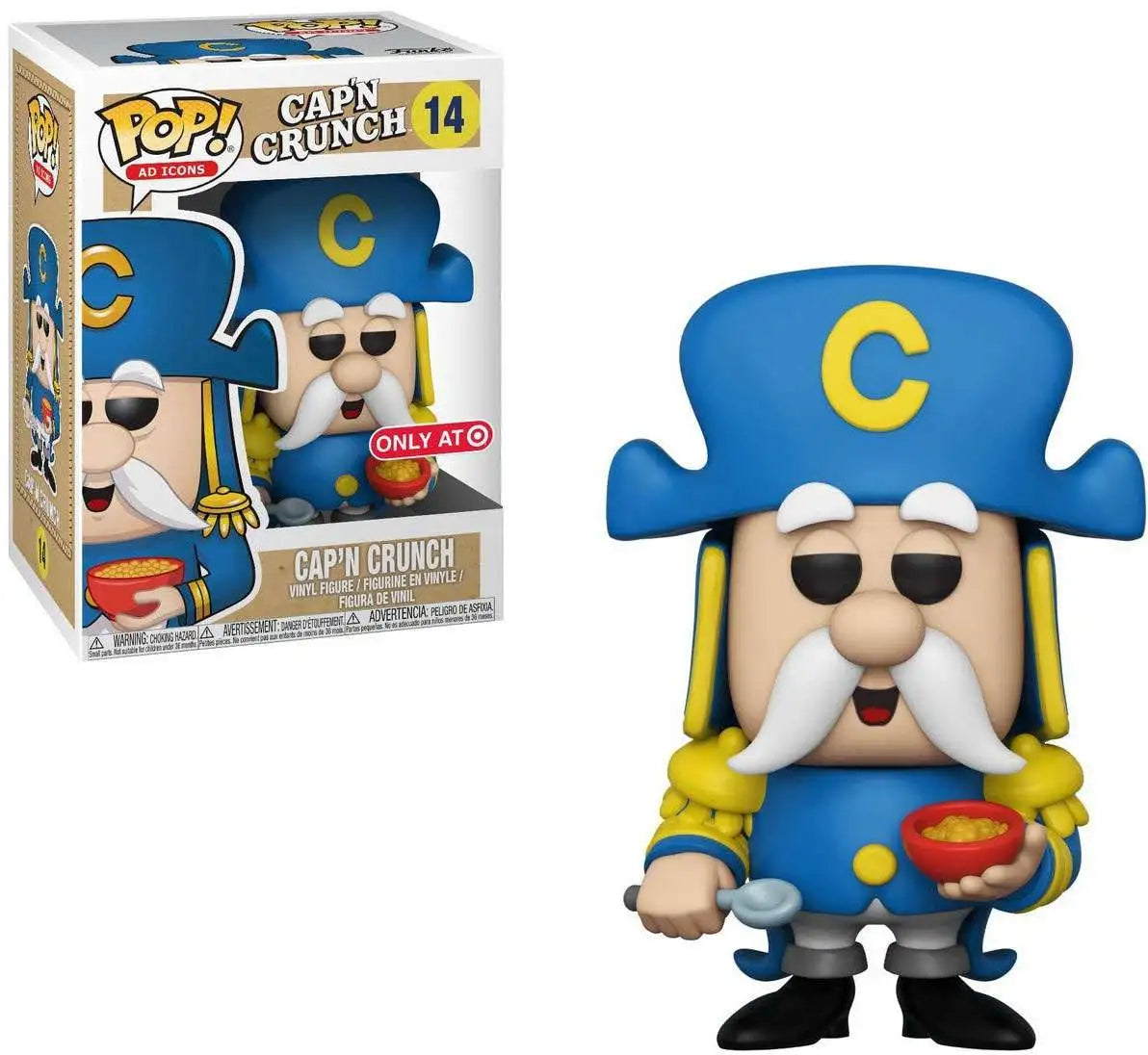 Funko - Captain Crunch (Target Exclusive) - Cap'n Crunch with Sword and Hat - #14