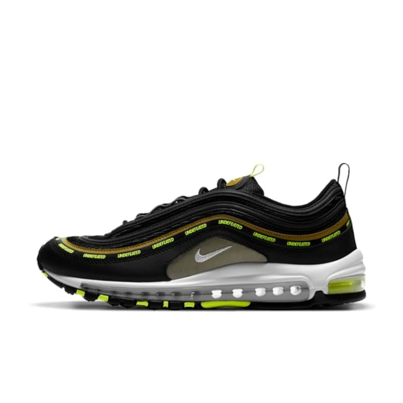 Undefeated x Nike Air Max 97 "Black Volt" - UNDFTD DC4830-001