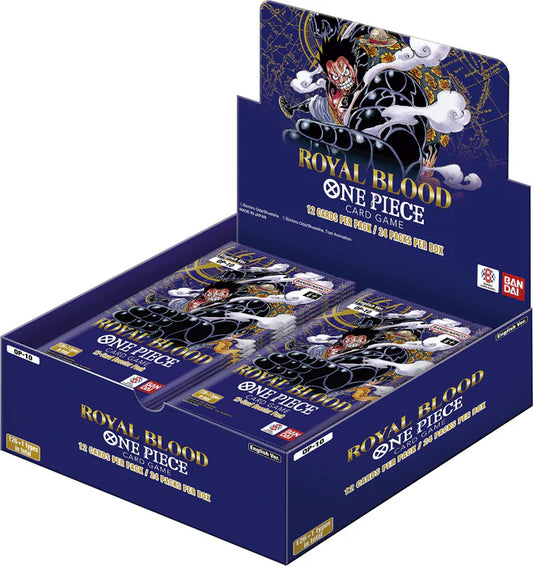 One Piece English - Royal Blood Booster Box - OP-10 Card Game