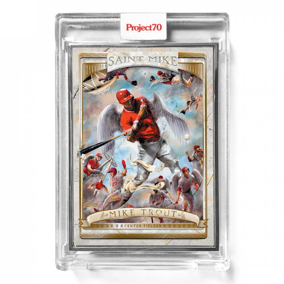 2021 Topps Project 70 - The Shoe Surgeon - 2006 Topps Baseball - Mike Trout - #502 - Limited to /4573