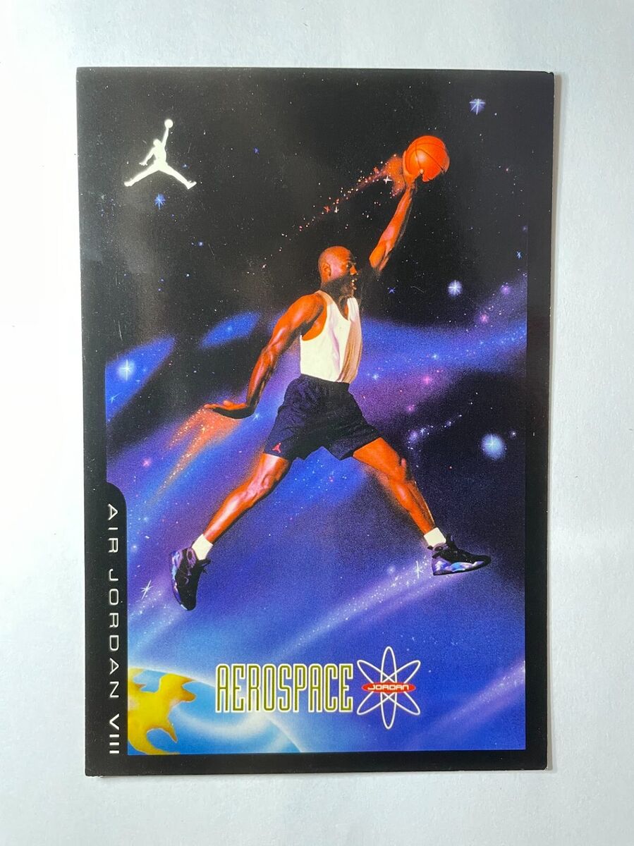 Nike Vintage - Jordan 8 VIII Retro Card - Aerospace 6x4"