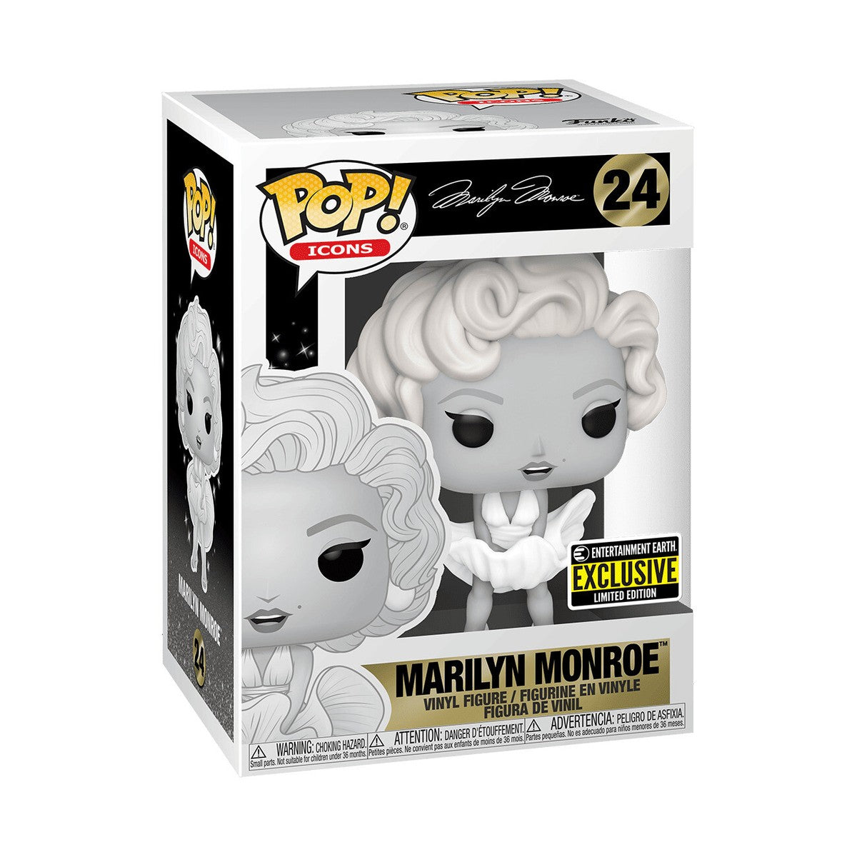 Funko - Icons - Marilyn Monroe - Entertainment Earth Exclusive - #24