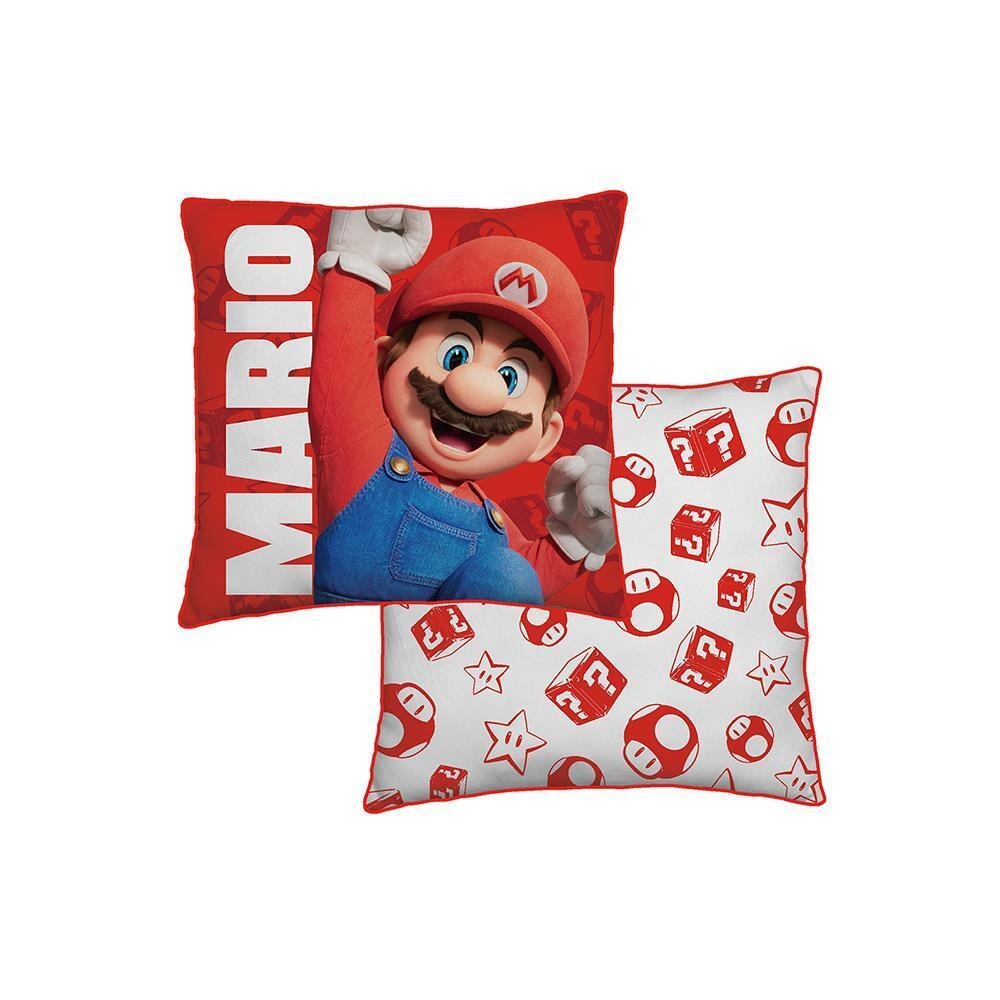 Super Mario - Jump Square Cushion - 15.7" Pillow