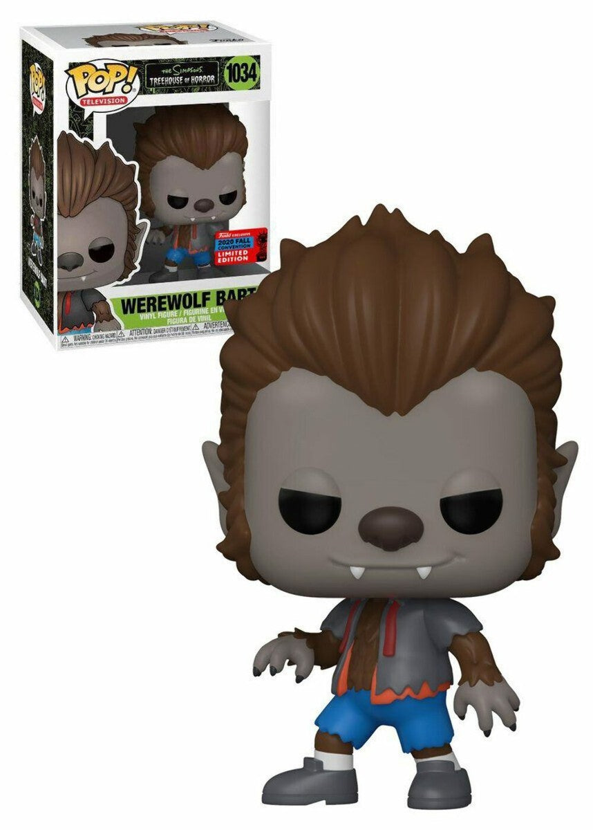 Funko - TV - Werewolf Bart - The Simpsons Treehouse of Horror - 2020 Fall Convention Exclusive - #1034