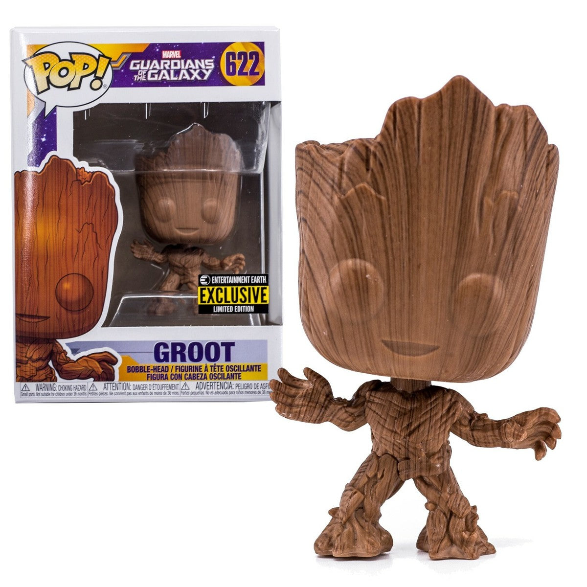 Funko - Marvel - Gaurdians of the Galaxy - Groot - Entertainment Earth Exclusive - #622