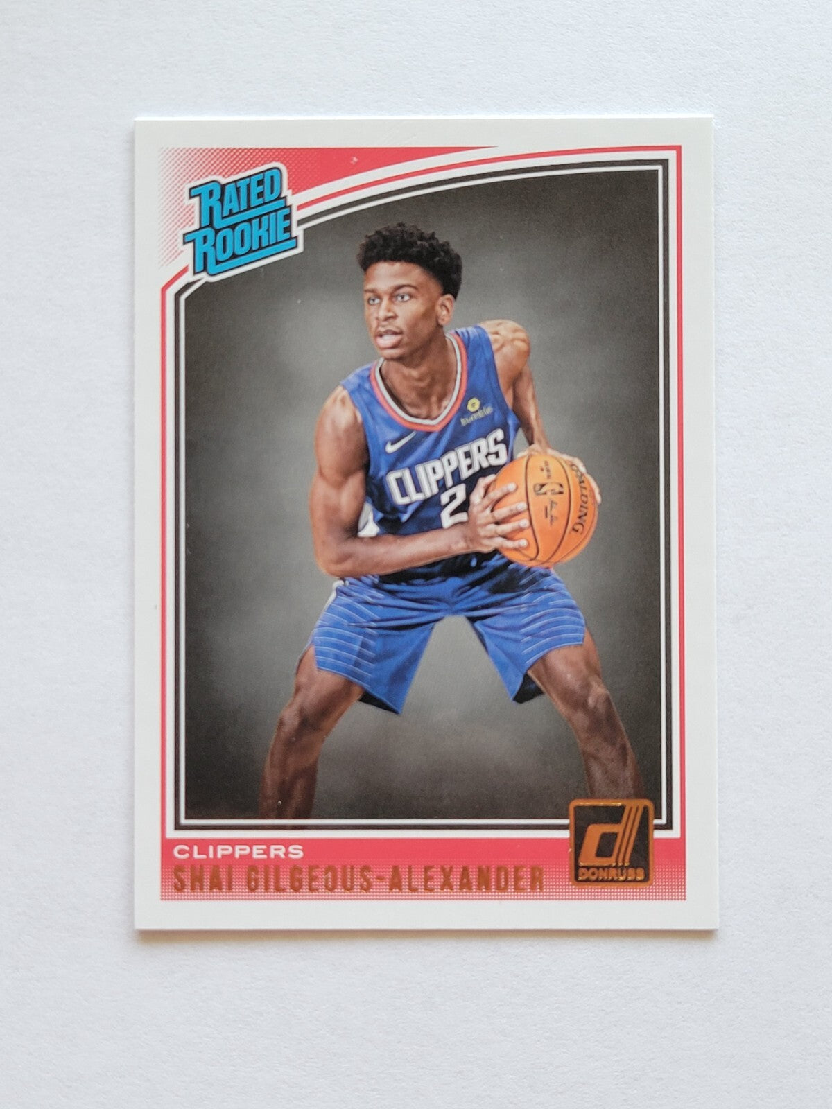 2018-19 Panini Donruss - Rated Rookies - Shai Gilgeous-Alexander #162 - Ungraded Raw Card
