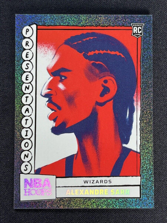 2024-25 Panini NBA Hoops - Presentations Rookie - Alexandre Sarr - #12 SSP - Ungraded Raw Card