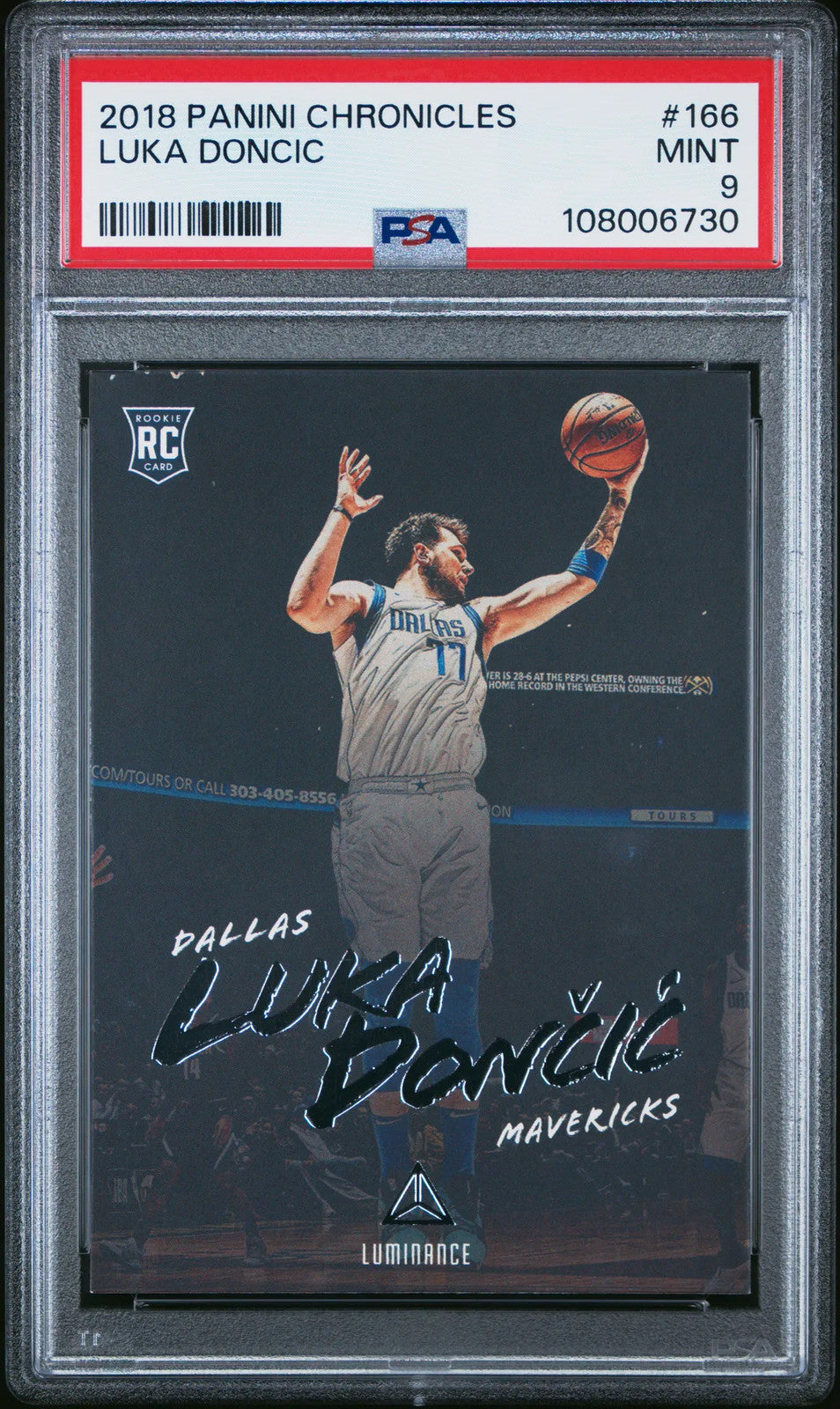 2018 Panini Chronicles - Luka Doncic - Luminance Rookie #166