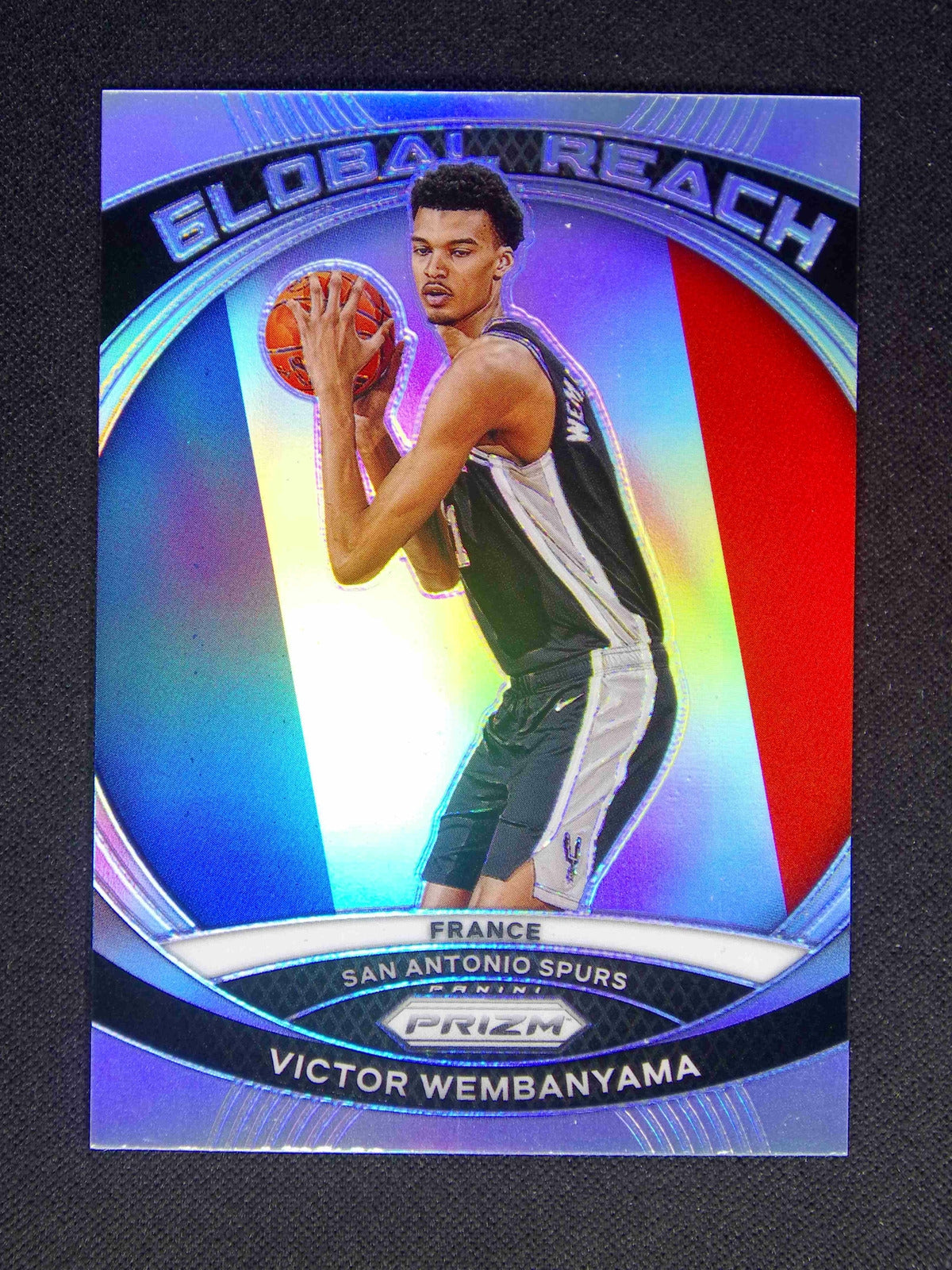 2023-24 Panini Prizm - Victor Wembanyama - Global Reach Silver - Rookie Card - #2