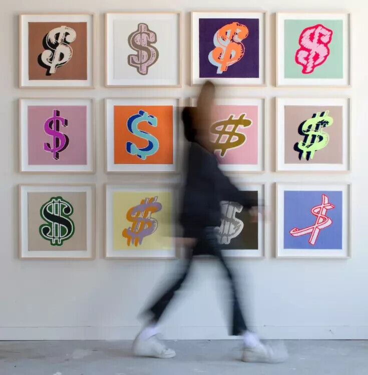 CJ Hendry DollaryDoo - Chenile Patch - MONIES - Signed + Framed Limited /100