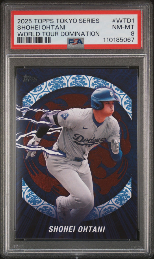 2025 Topps Tokyo Series - World Tour Domination #WTD1 - Shohei Ohtani - PSA Graded Card