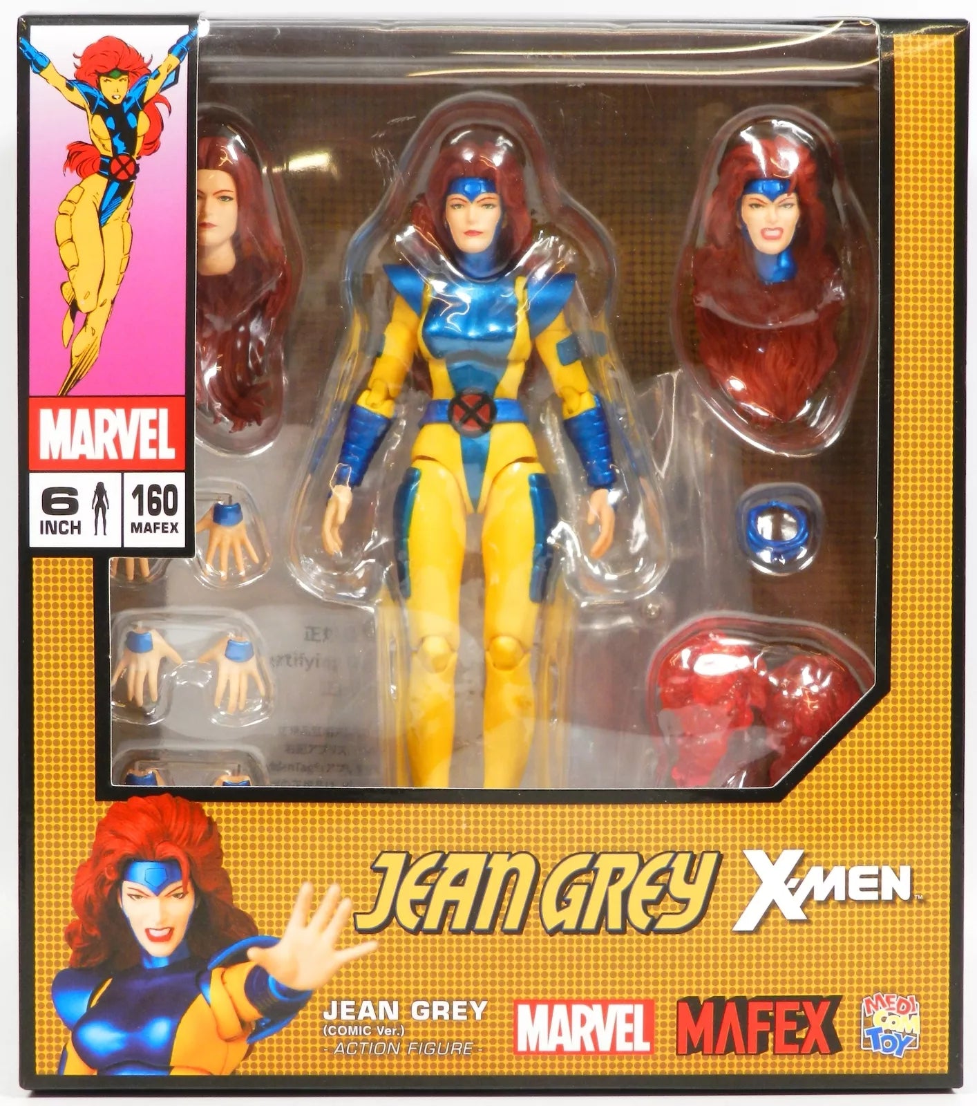 MAFEX - Jean Grey (Comic Variant Suit Version) - X-Men Figure