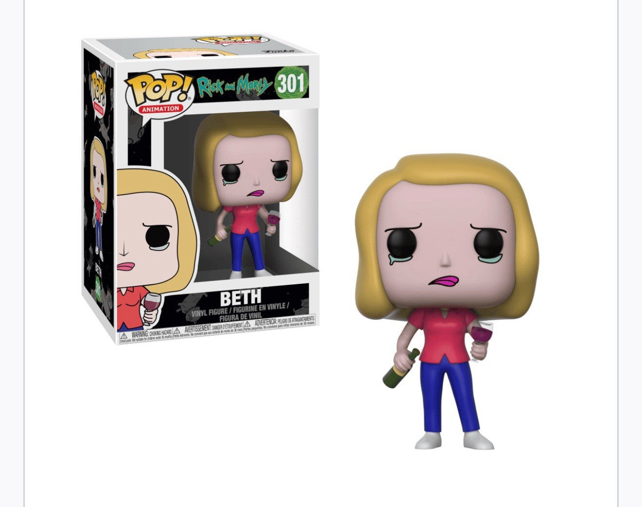 Funko - Animation - Rick and Morty - Beth - #301