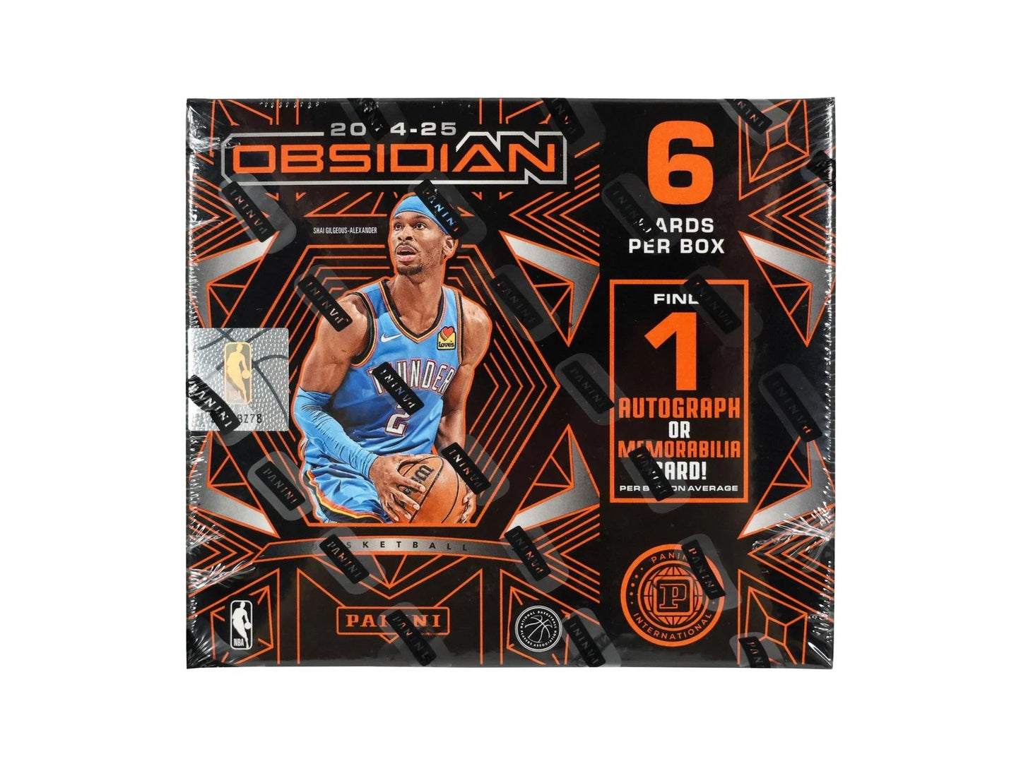 2024-25 Panini Obsidian Basketball International Box