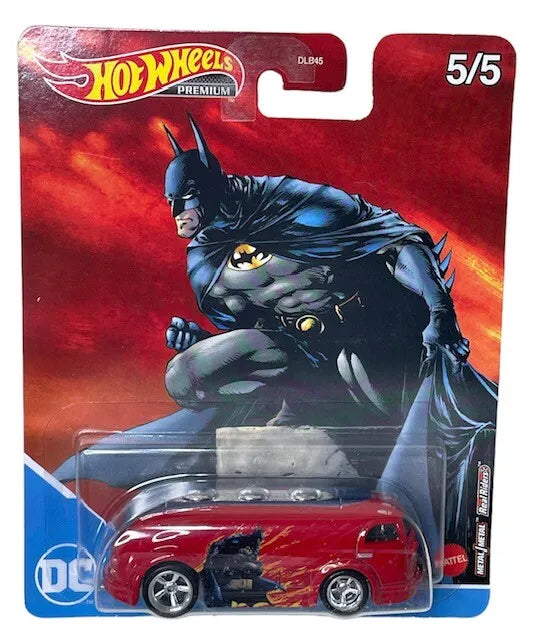 2022 Hot Wheels Premium - JAPAN - Pop Culture DC Batman Comics - DLB45 Complete Set of 5