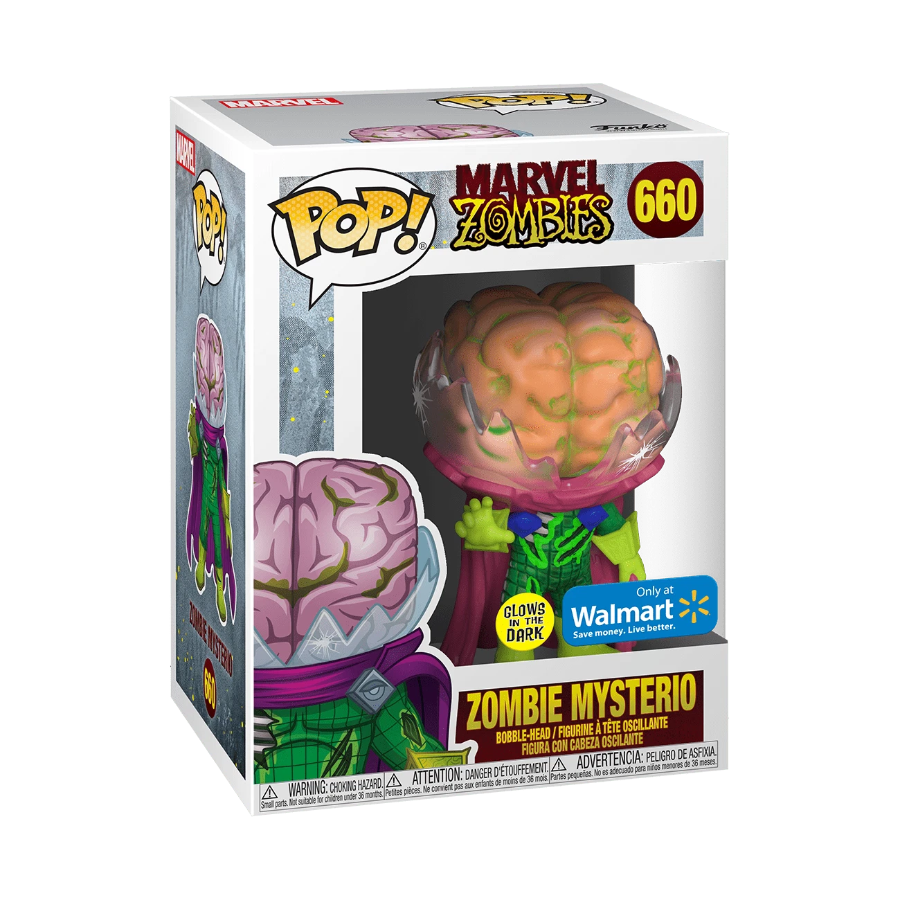 Funko - Marvel Zombies - Zombie Mysterio - Walmart Exclusive - #660