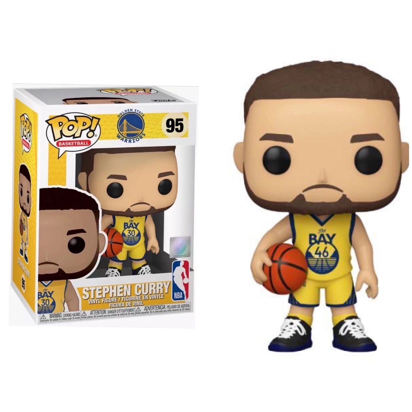 Funko - NBA - Stephen Curry - Warriors - #95