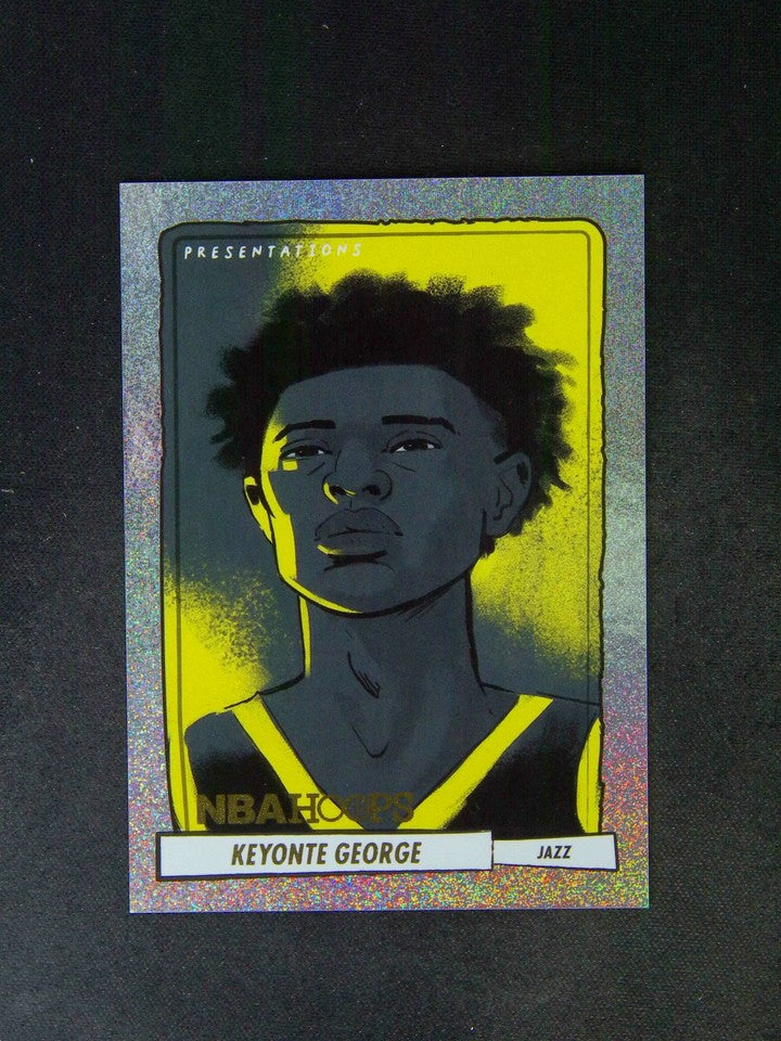 2023-24 Panini NBA Hoops - Presentations Rookie - Keyonte George - #11 SSP - Ungraded Raw Card