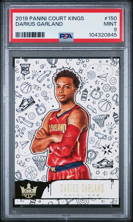 2019 Panini Court Kings #150 Darius Garland - PSA Graded Card