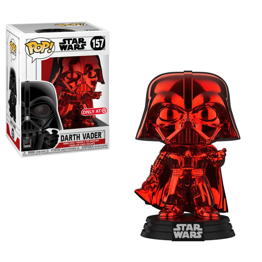 Funko - Star Wars - Darth Vader (Red Chrome Target Exclusive) - #157