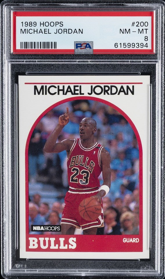 1989 Hoops #200 Michael Jordan - PSA Graded Card