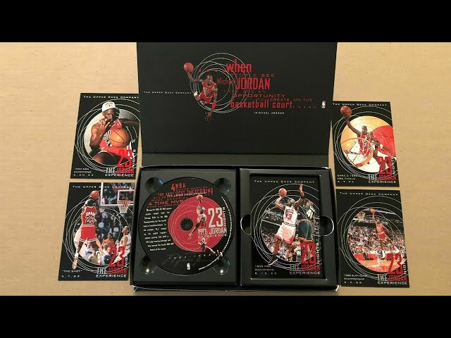 1996 Upper Deck - Michael Jordan - 23 Nights The Jordan Experience - SEALED BOX w/ CD