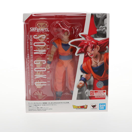 S.H. Figuarts - Son Goku - Super Sayian God - Dragon Ball