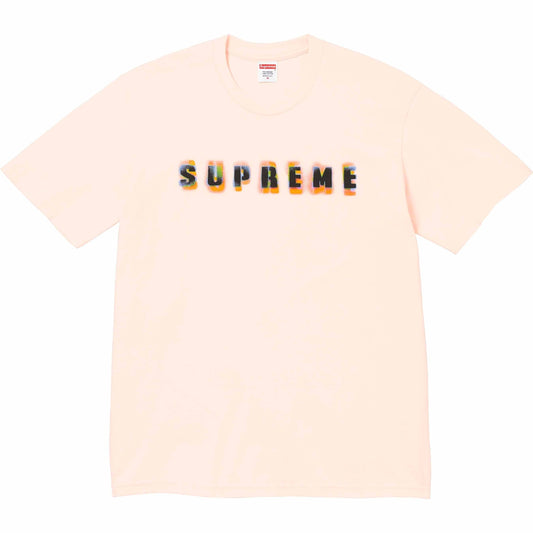 Supreme Stencil Tee 'Pink'