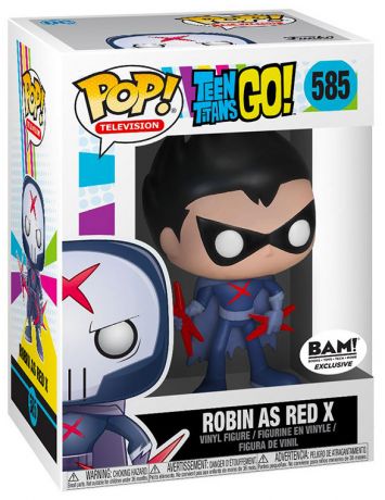 Funko - TV - Teen Titans Go! - Robin as Red X Unmasked - BAM! Exclusive - #585