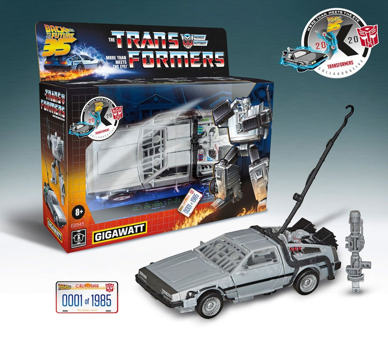 2020 Transformers x Back to the Future - Hasbro Transformers Gigawatt