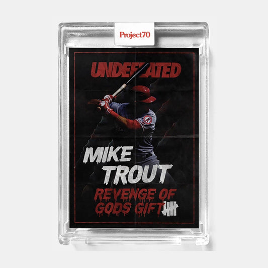 2021 Topps Project 70- UNDEFEATED - Mike Trout (1960 Topps Baseball) - #464 - Limited to /2590
