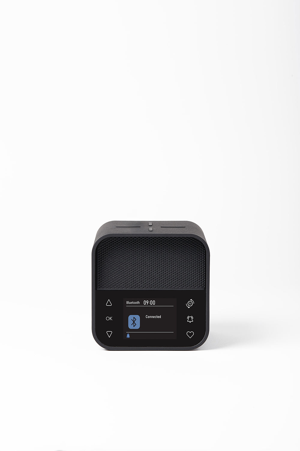 Lexon Oslo News Premium – 4-in-1 Bluetooth Speaker, Radio, Alarm Clock & Wireless Charger
