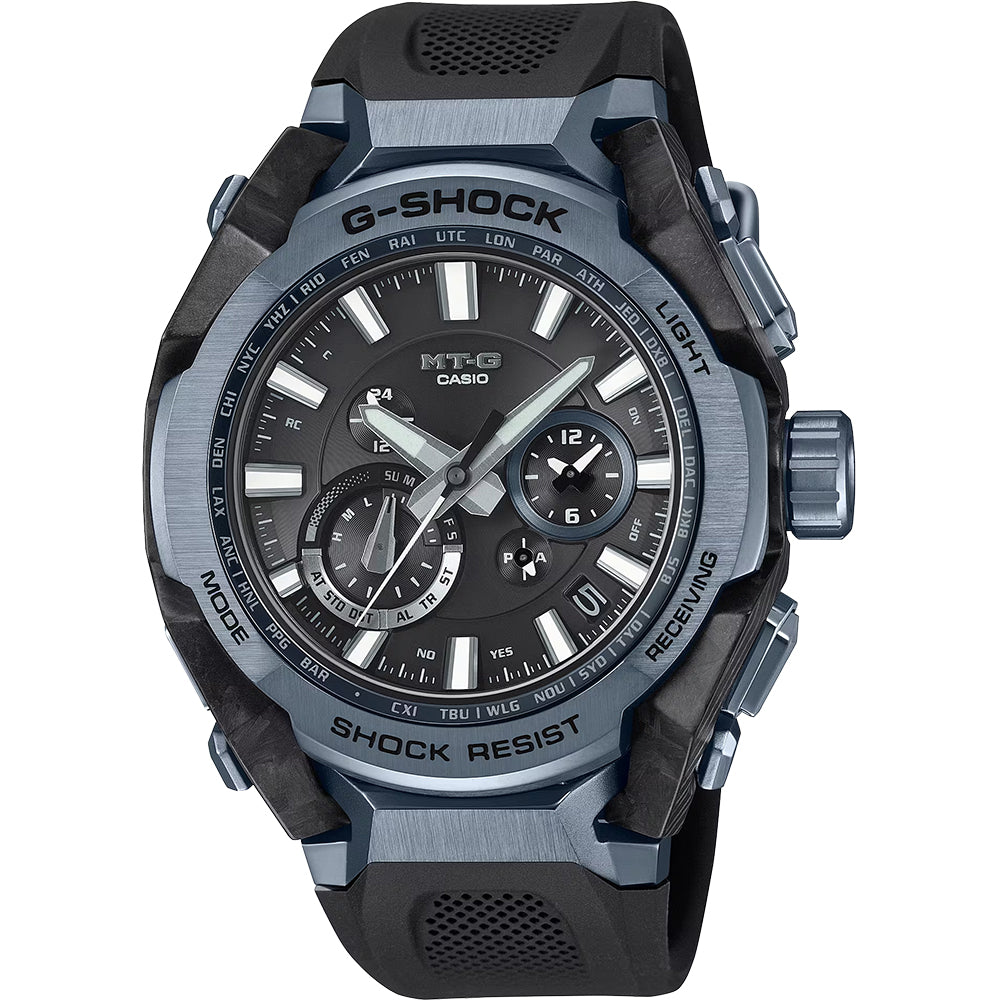 G-Shock CASIO MT-G Black Resin Strap Watch 56.6mm MTGB4000 - Made in Japan